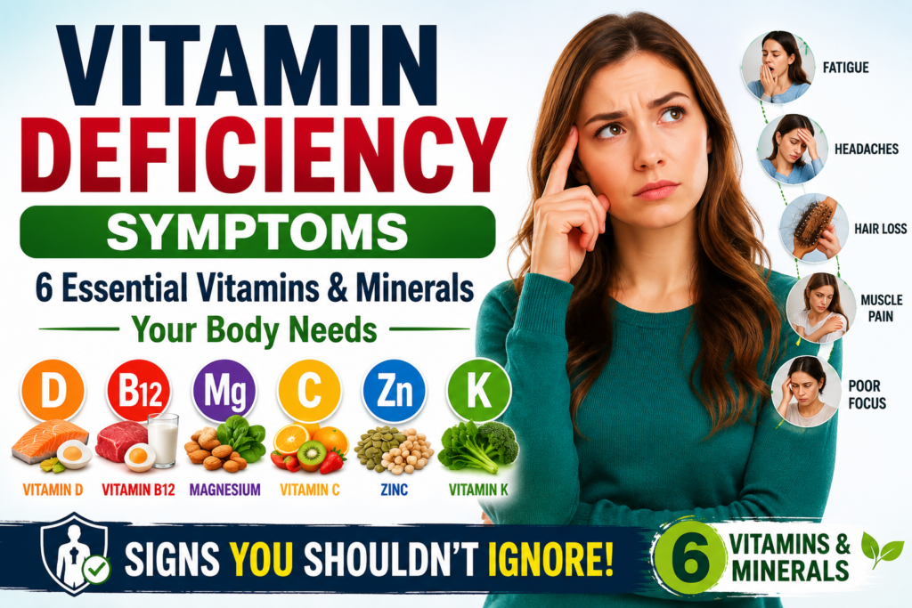 Vitamin Deficiency Symptoms