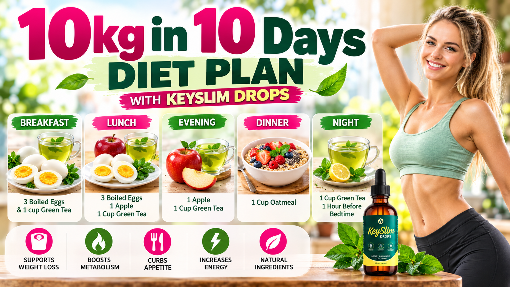 lose 10 kg in 10 days